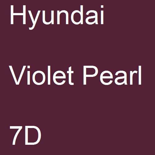 Hyundai, Violet Pearl, 7D.